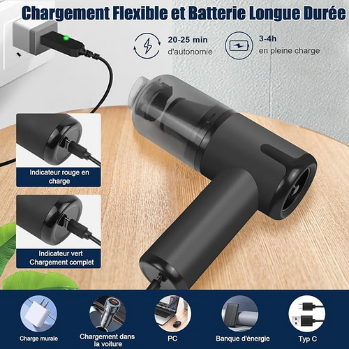 Aspirateur Portatif 3 en 1